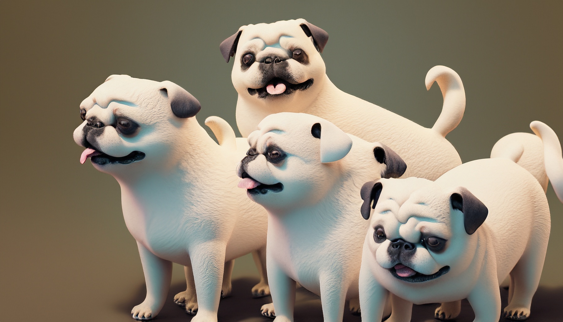 A group of pugs is called a ‘grumble’