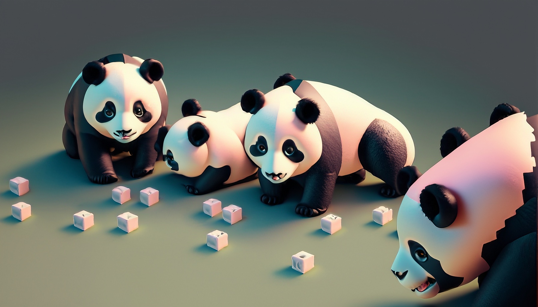 A group of pandas is called an embarrassment
