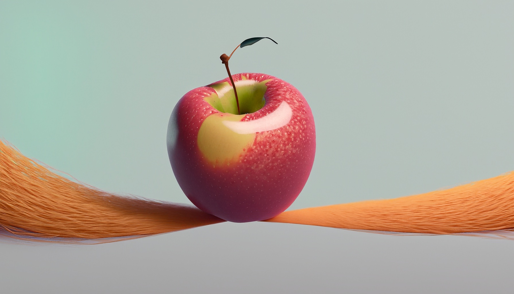 A single strand of human hair can support the weight of an apple